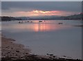 SX9372 : Sunset over River Teign by Derek Harper