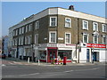 Dulwich Road at the corner of Effra Parade