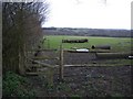 Stile & Footpath South-east from Iwood Place Farm