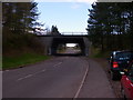 A40 overbridge at Groesffordd