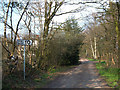 Byway across Warrington Common