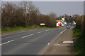 The A450 approaching Hagley