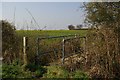 Footbridge on Wycke Farm