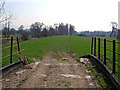 Llwybr yr hen reilffordd. The old railway track.