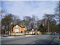 Entrance Lodge into Longford Park