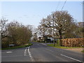 Stone Cross junction with Frith Road and Stone Cross Road and the Bilsington Road