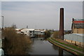 Looking west from Gannow Lane Bridge, Leeds and Liverpool Canal