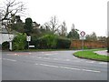 Junction of Felderland Lane and A258