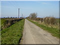 Borough Mere Lane looking towards Acomb House