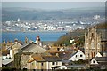 Penzance over the rooftops of Marazion