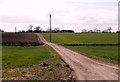 The road to Slate Hall Farm