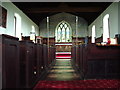 SD4888 : Interior of The Parish Church of St John Helsington by Alexander P Kapp