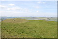 ST9521 : View north from Winklebury Hill by Toby