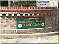 Knighton Heath Golf Club (sign)