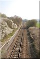 Railway line to Tisbury