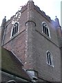 SU7878 : St Mary's church tower, Wargrave by David Wyatt