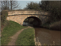 SJ8561 : Peel Lane Bridge 79, Macclesfield Canal by Jerry Evans