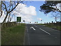 NY8695 : Junction of the A68 and the A696 at Elishaw by Phil Catterall