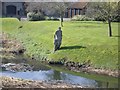 Statue of Jonah at Turvey