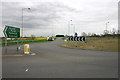 Roundabout  on "new" A6.