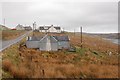 Corrugated iron house at Caolas Scalpaigh