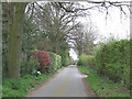 Lane/Public Footpath, near Nurton, Staffordshire