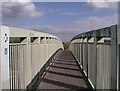 Footbridge over the A24