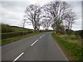 The B6401 road near Marlefield