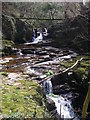 Waterfall on Nant Cwm Llwch