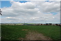 Farmland near Hamsteels Hall