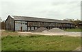 A long shed at Woodhouse Farm