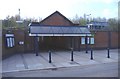 Station entrance, Pontypool