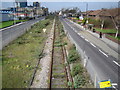 North Woolwich: Railway line to Silvertown