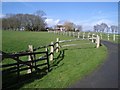 Entrance Driveway to Seven Oaks House