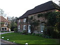 Church Farm House at entrance to Brabourne churchyard