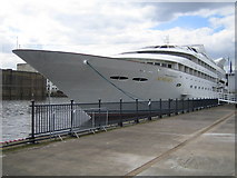 TQ4180 : Royal Victoria Dock: The Sunborn Yacht Hotel, E16 by Nigel Cox