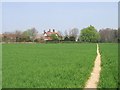 Old Court House and footpath to Pinners Hill