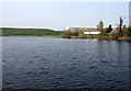 Embankment beside mere at Fenn