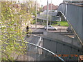 TQ2488 : Footbridge over the North Circular Road, London NW11 by Robin Sones