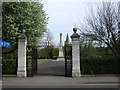 Entrance to War Memorial garden