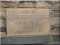 Foundation stone on Baptist Chapel, Chapel Lane, Golcar