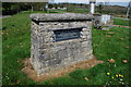 Cofeb Gruffydd ab yr Ynad Coch Talwrn Memorial to Gruffydd ab yr Ynad Coch