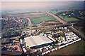 Brownhills Leisure World and A1 from the Air