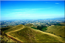 SO0122 : View north from Pen-y-Fan by Adrian Perkins