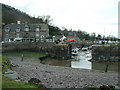 Harbour entrance at Porlock Weir