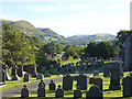 Llandinam churchyard