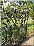 NZ4818 : Linthorpe cemetery gates by Carol Rose