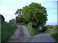 Farm entrance, Coedely