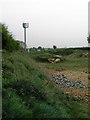 Mobile phone mast and disused quarry