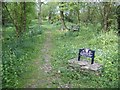 Memorial, Murder Scene & Former Road at Hanslope